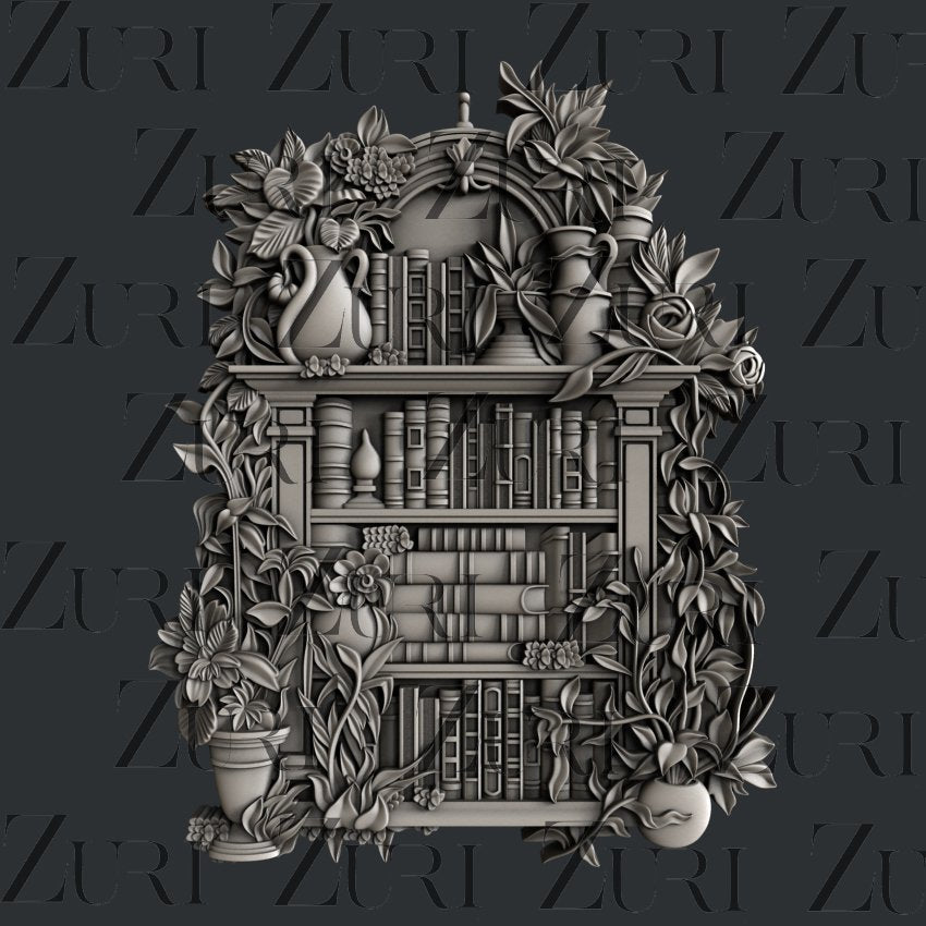 Floral Bookcase image 0