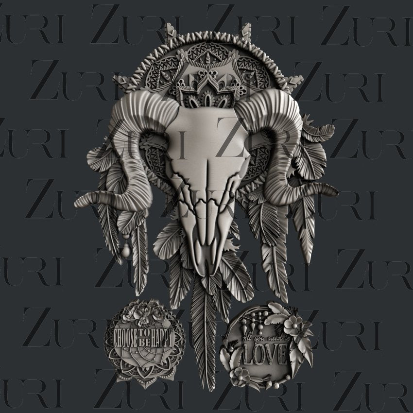 Tribal Skull image 0