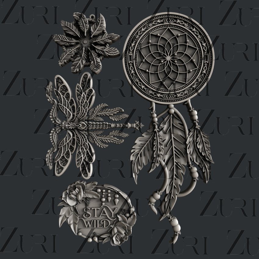 Dragonfly Dreamcatcher image 0