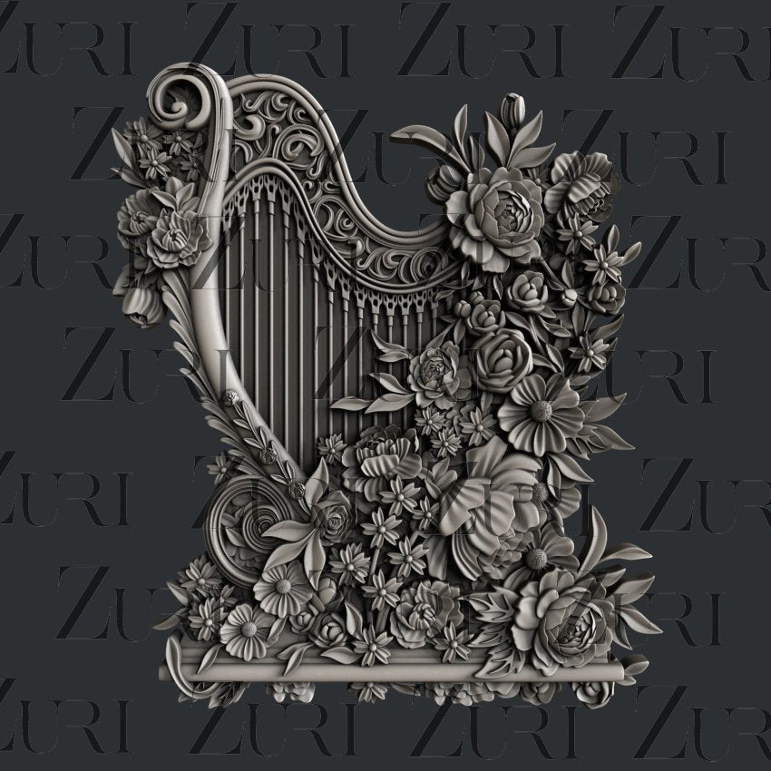 Floral Harp image 0