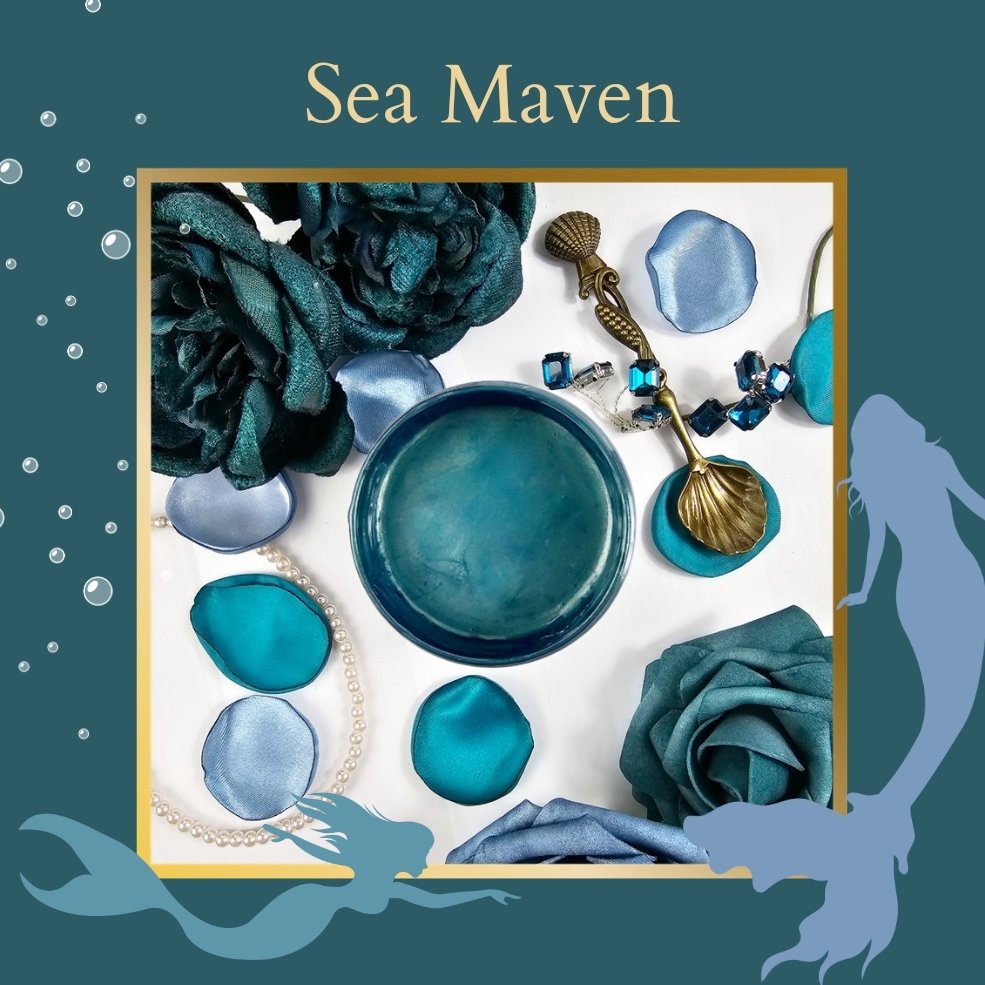 Paint Couture Lux Metallic Paint - Sea Maven - 1fl.oz image 0