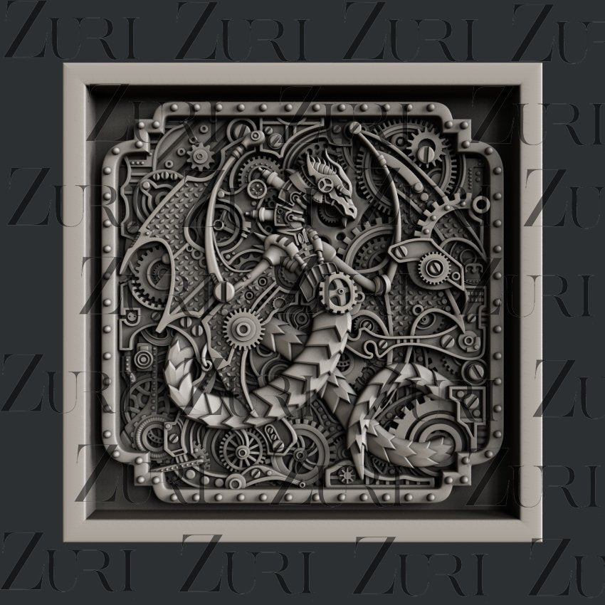 Steampunk Coaster image 0