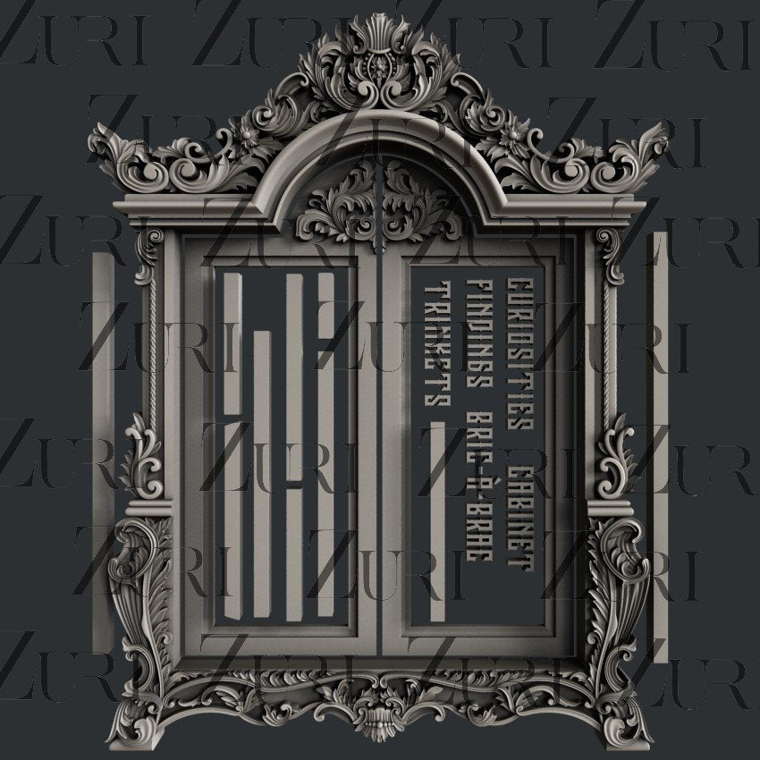Curiosities Cabinet plus free Cabinet Doors image 1