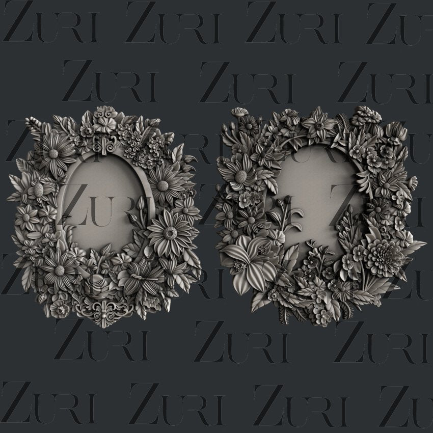 Floral Frames Set 2 image 0