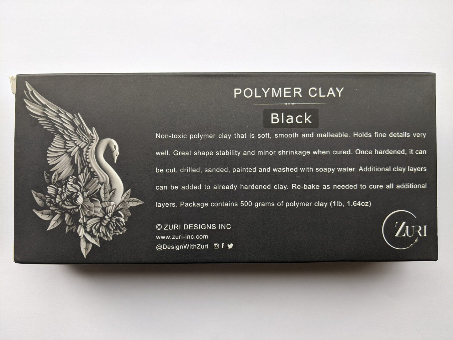 Polymer Clay - Black image 0