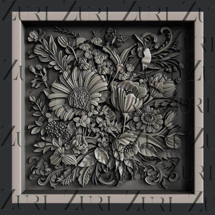 Floral Coaster image 0