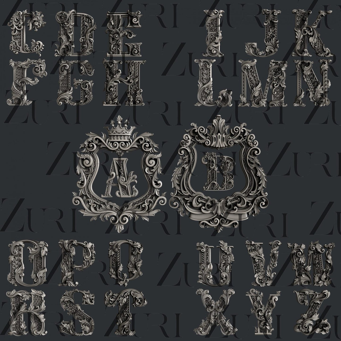 OPQRST Monograms image 1