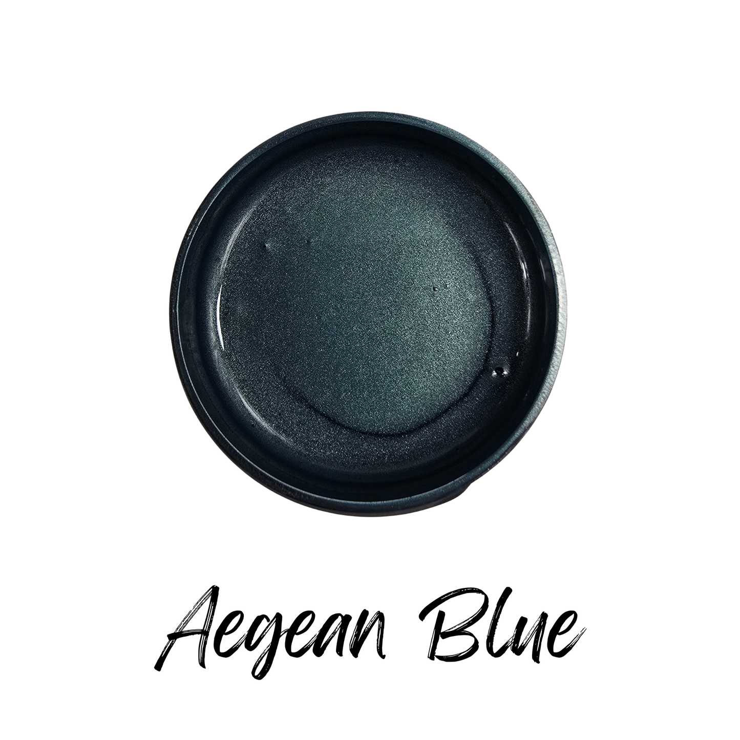Paint Couture Lux Metallic Paint - Aegean Blue - 1fl.oz