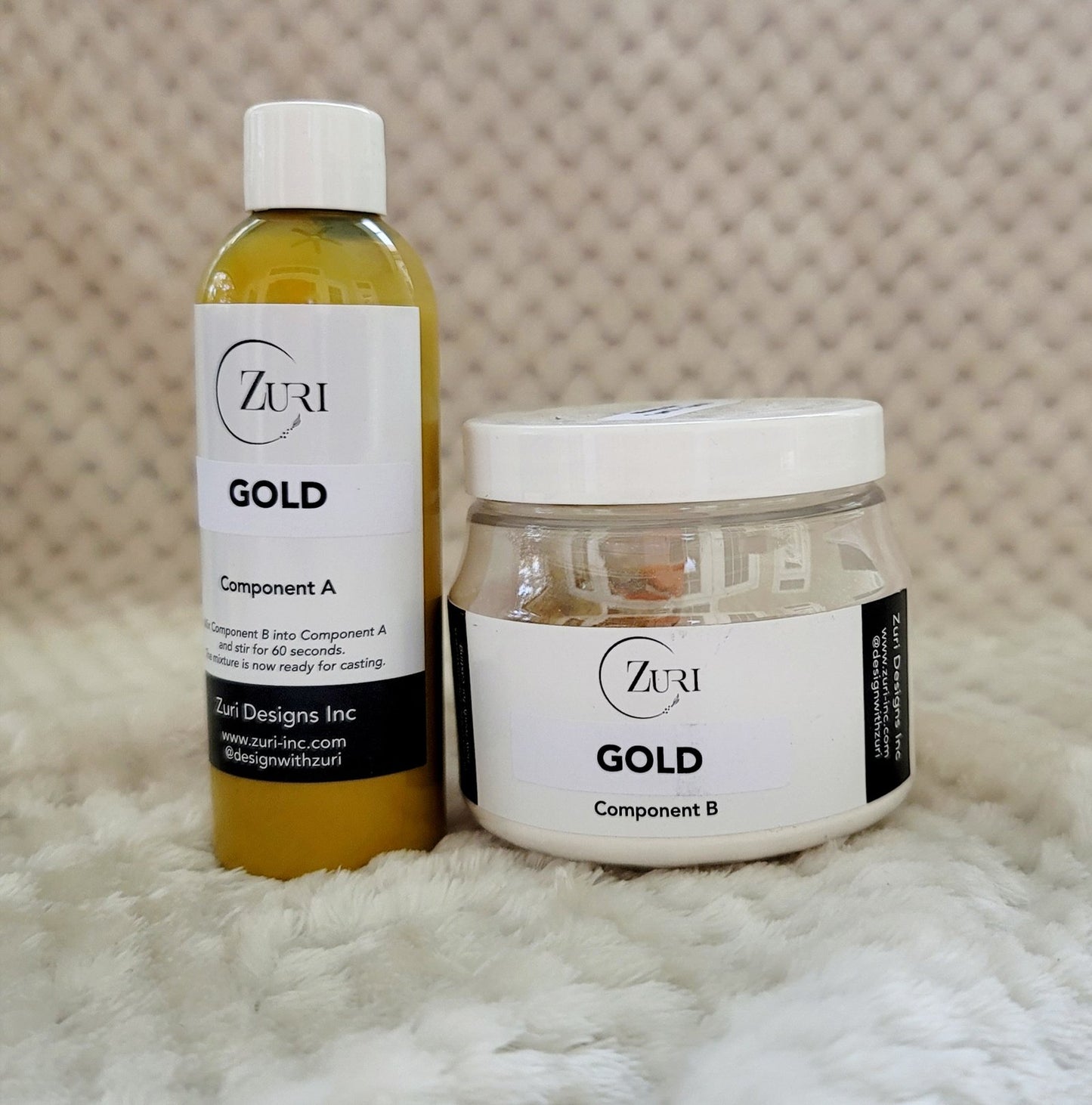 Zuri Acrylic Resin, Gold image 0