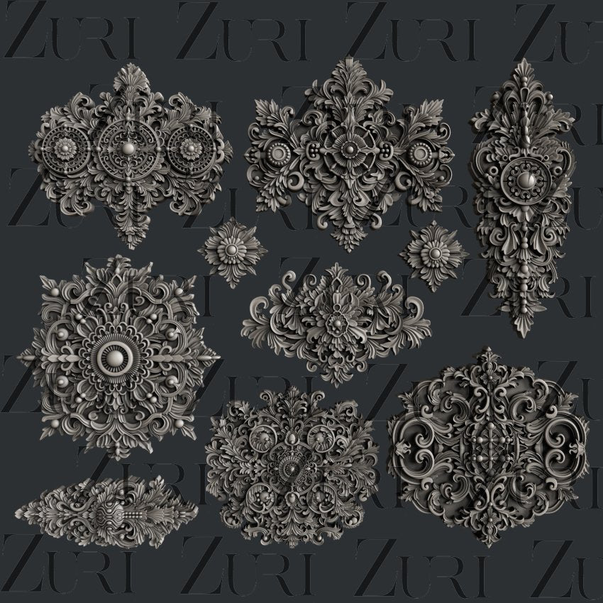 Baroque Accents Set 1 image 0