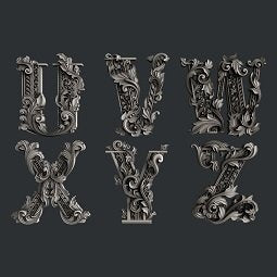 Complete Monogram Set image 1