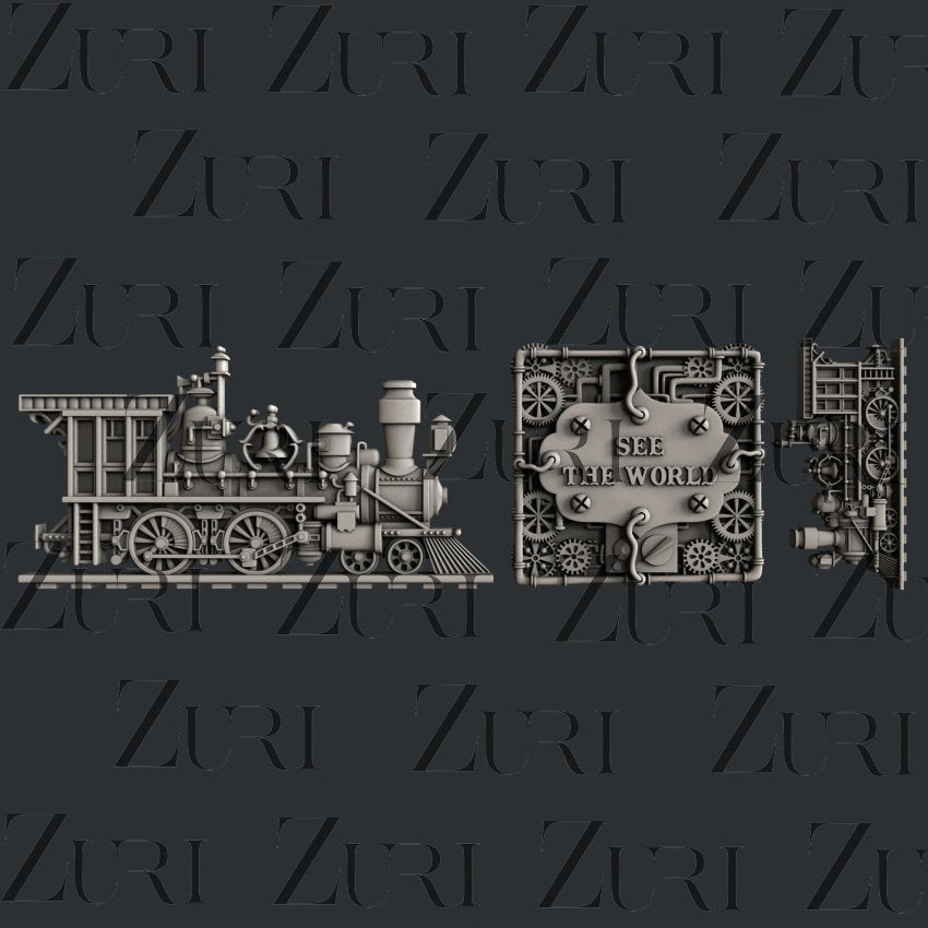 Steampunk Locomotive 2 image 0