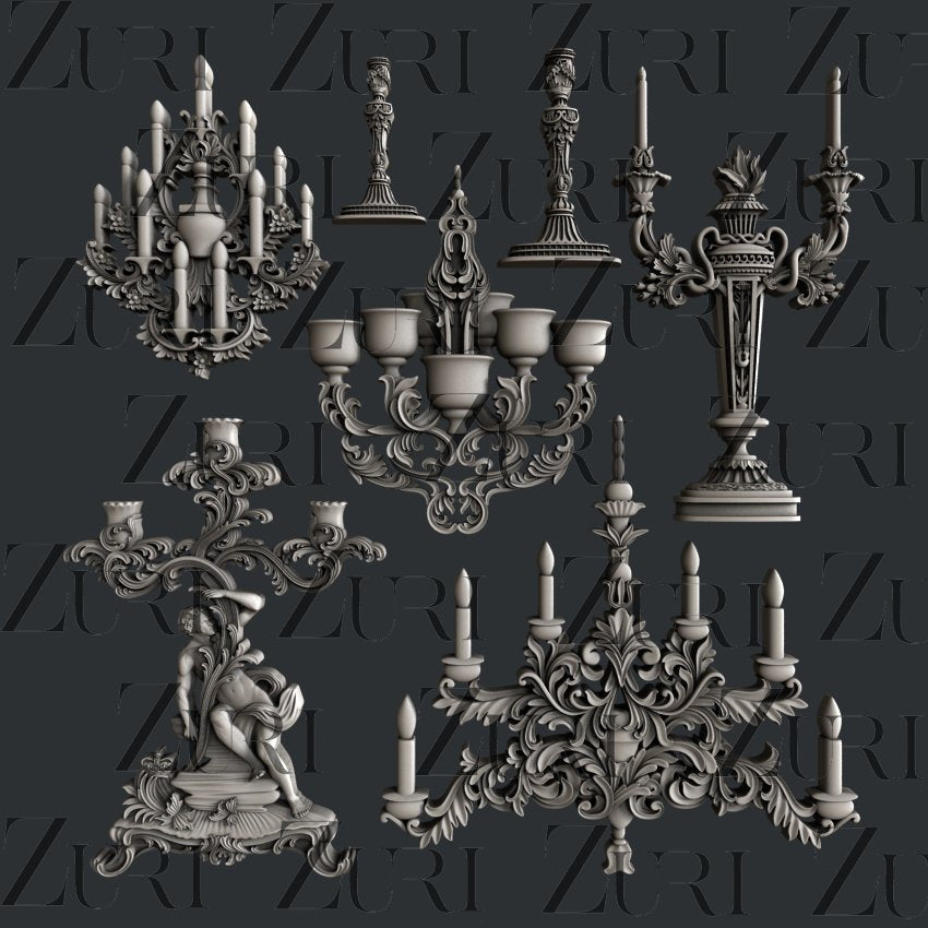 Baroque Candelabras image 0