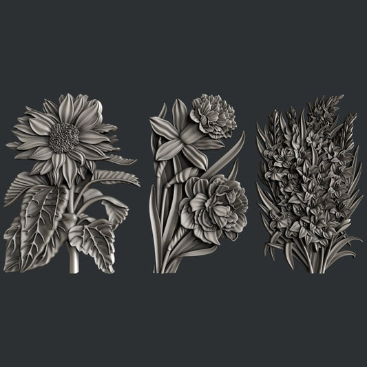Flower Blooms Set 1 image 0