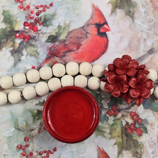 Paint Couture Lux Metallic Paint - Cardinal Red - 1fl.oz