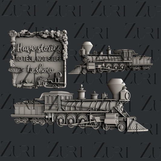 Steampunk Locomotive 1 image 0