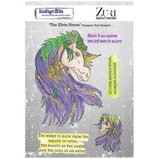 The Elven Horse Stamp image 0