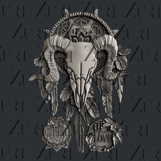 Tribal Skull image 0