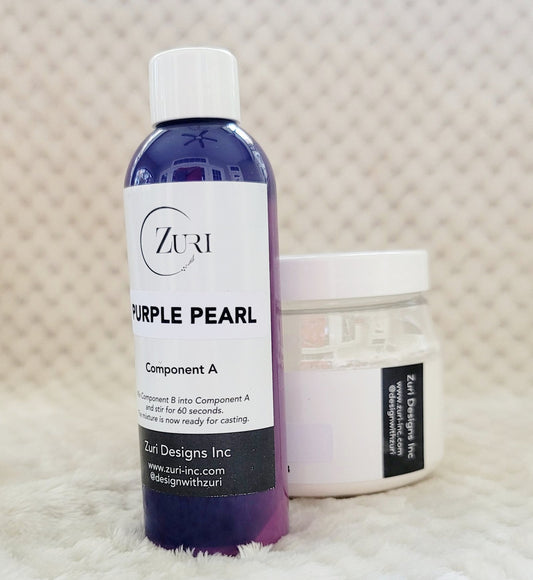 Zuri Acrylic Resin, Purple Pearl image 0