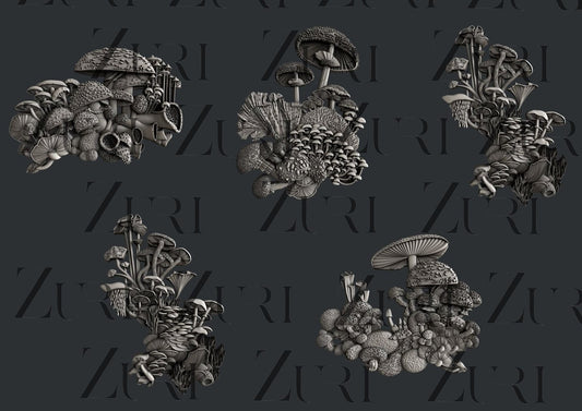 Complete Mushroom Bloom Set image 0