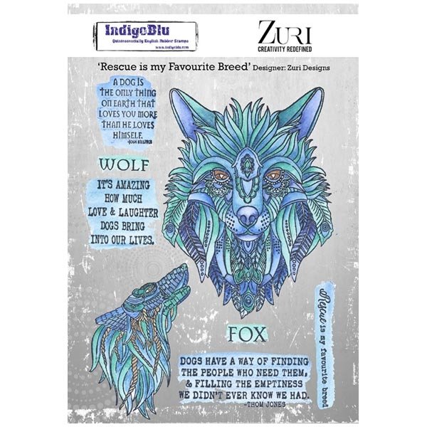 Rescue is my Favorite Breed Stamp image 0