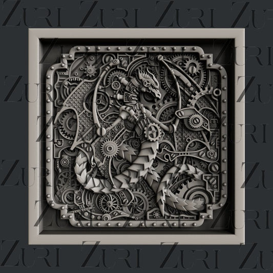 Steampunk Coaster image 0