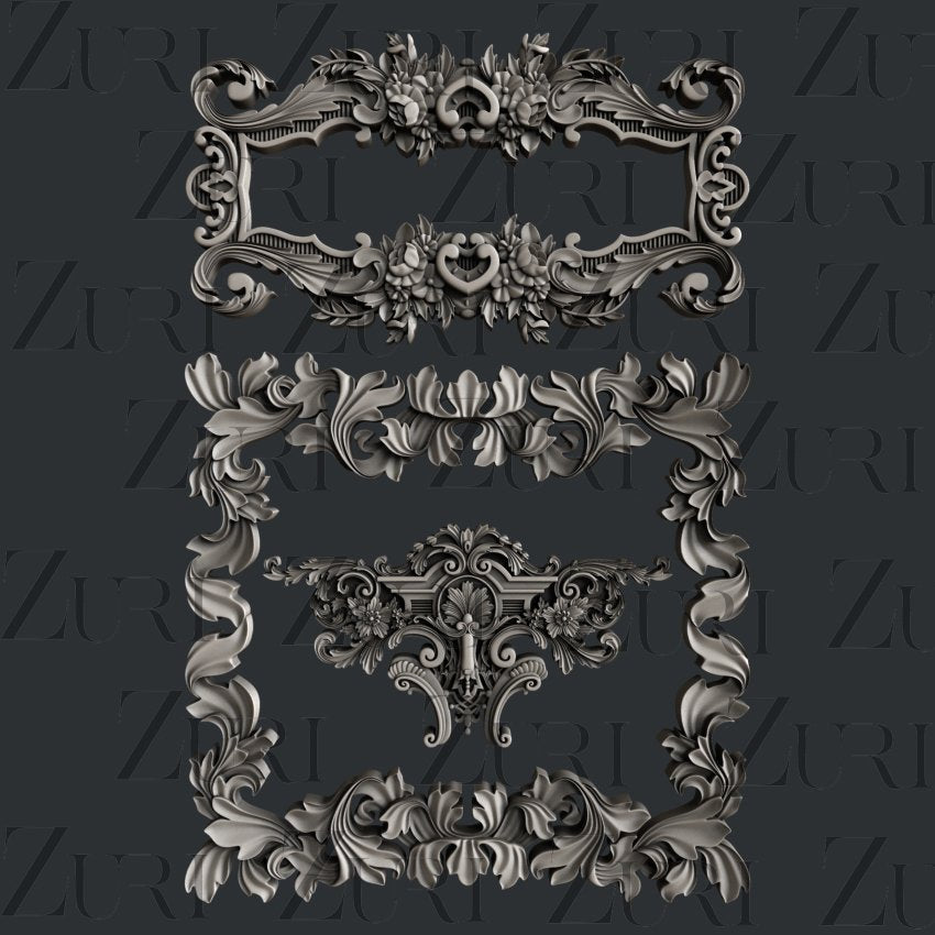 Baroque Frames Set 2 image 0
