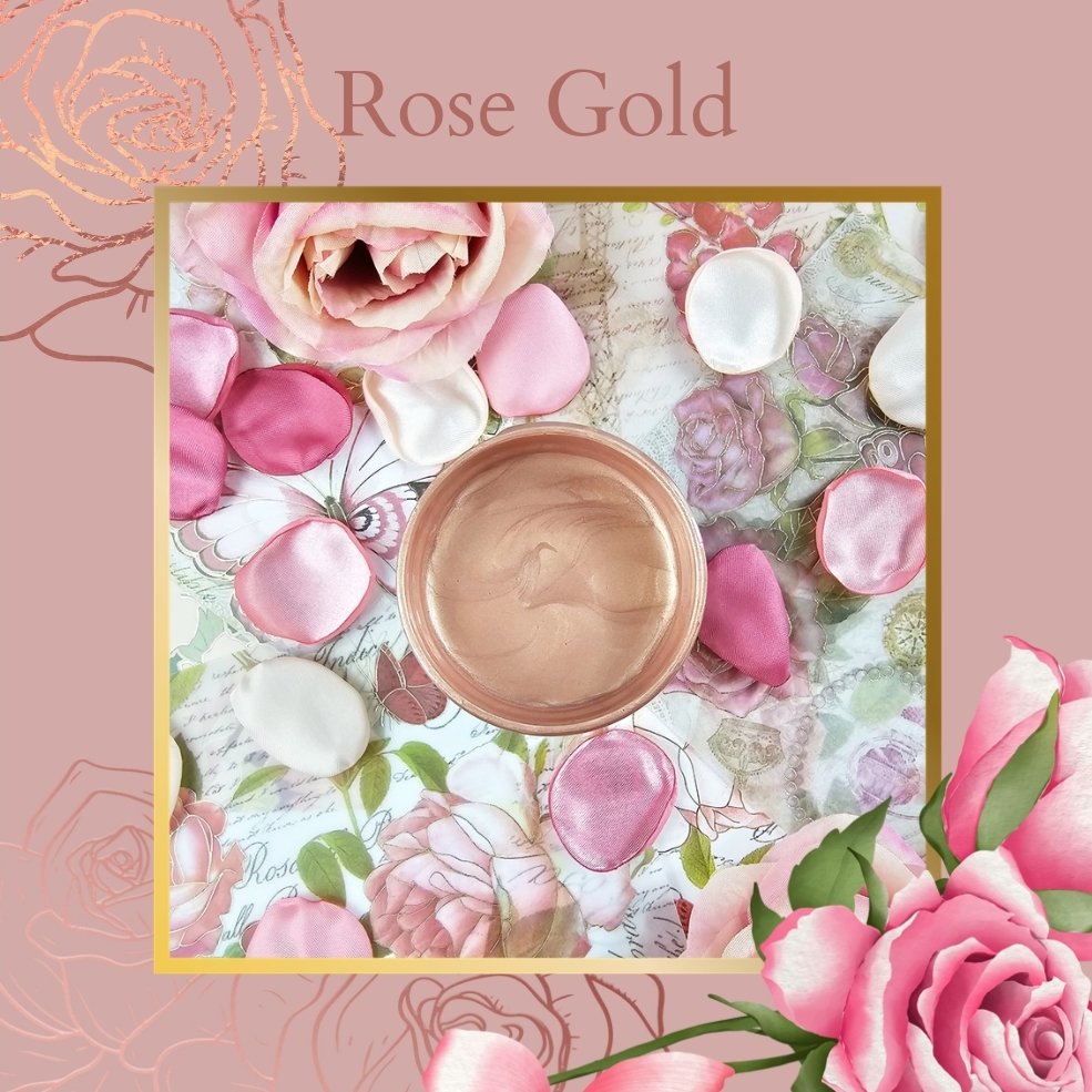 Paint Couture Lux Metallic Paint - Rose Gold - 1fl.oz image 0