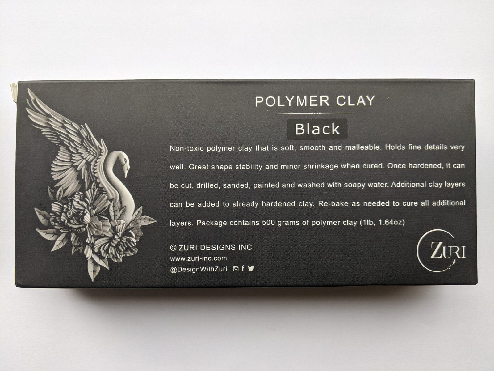 Polymer Clay - Black image 0