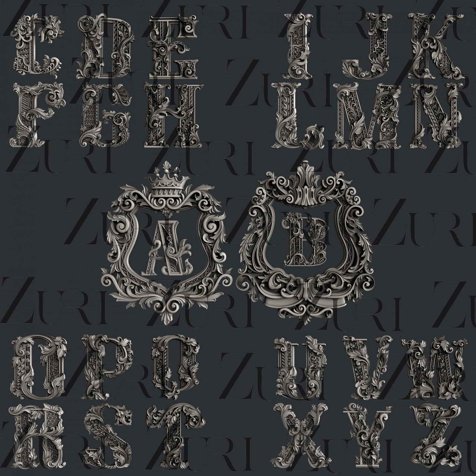 OPQRST Monograms image 1