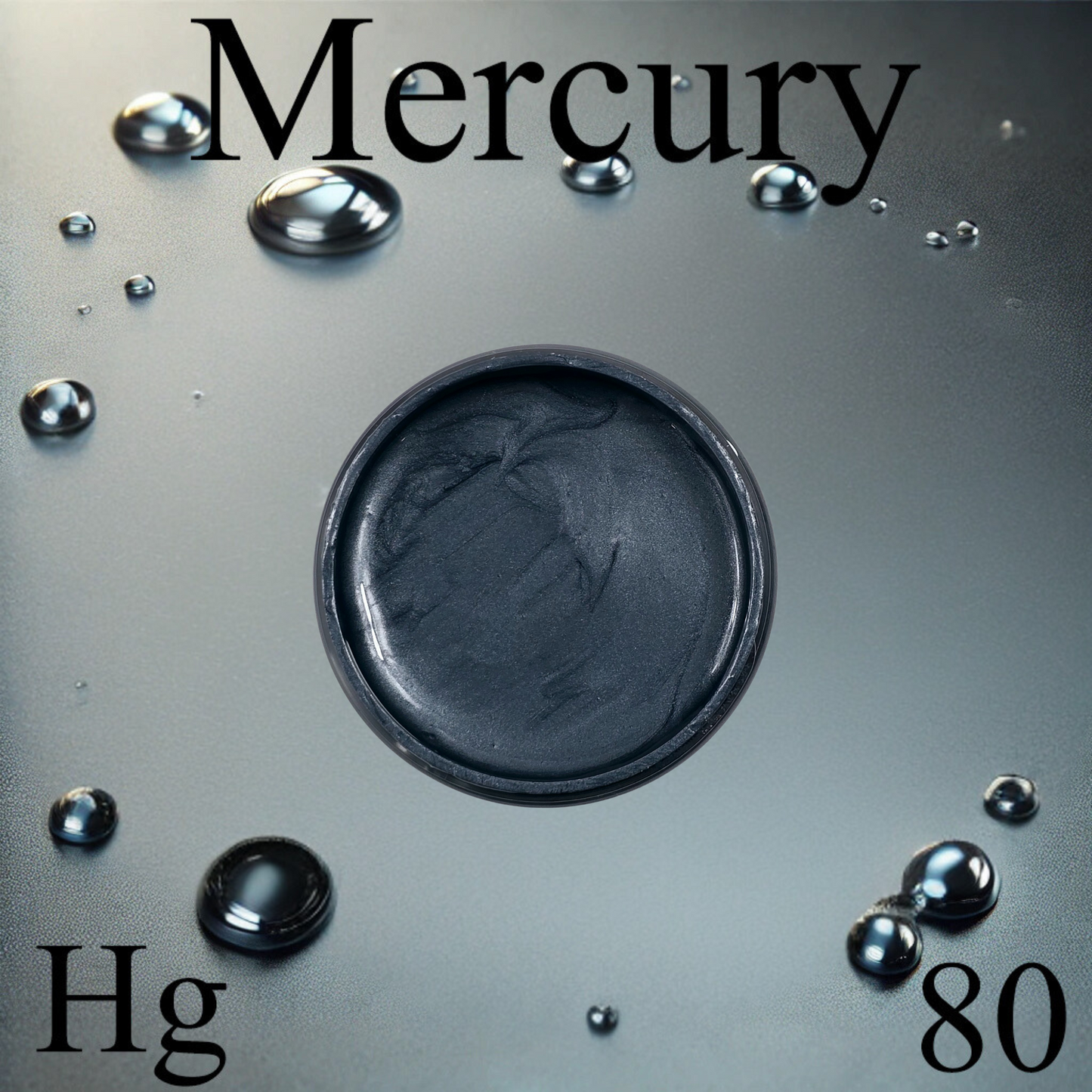 Paint Couture Lux Metallic Paint - Mercury - 1fl.oz