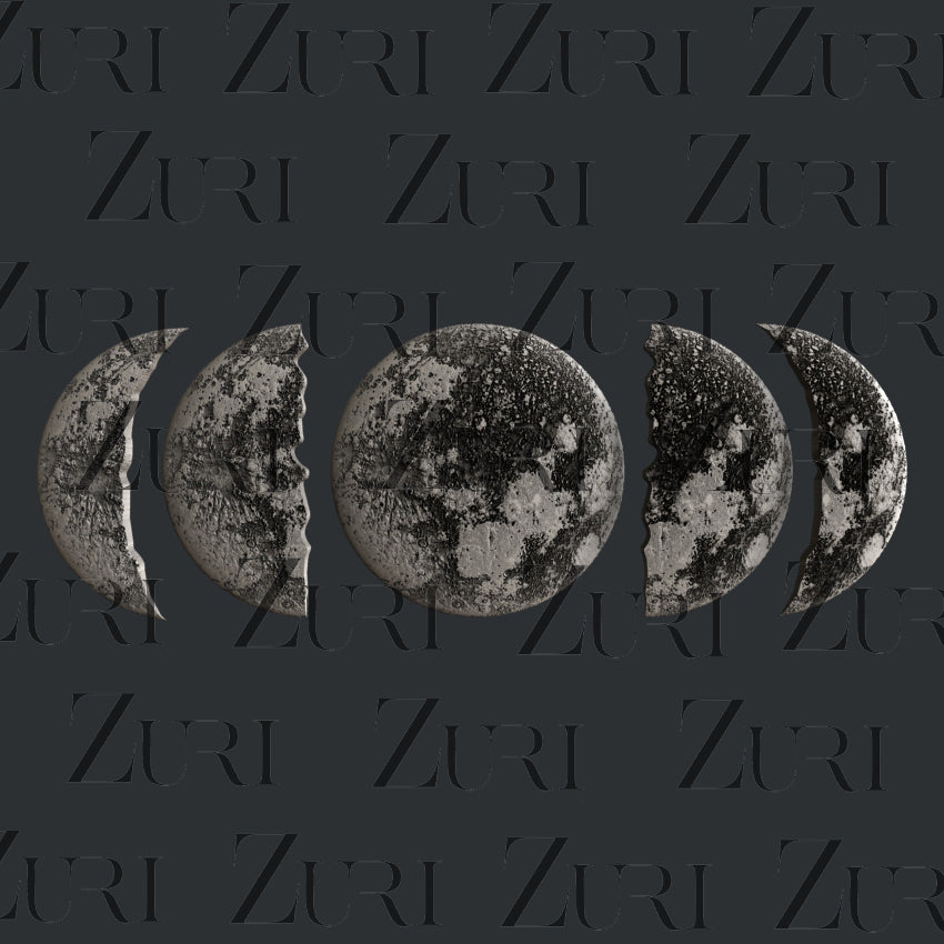 Moon Phases Silicone Mold