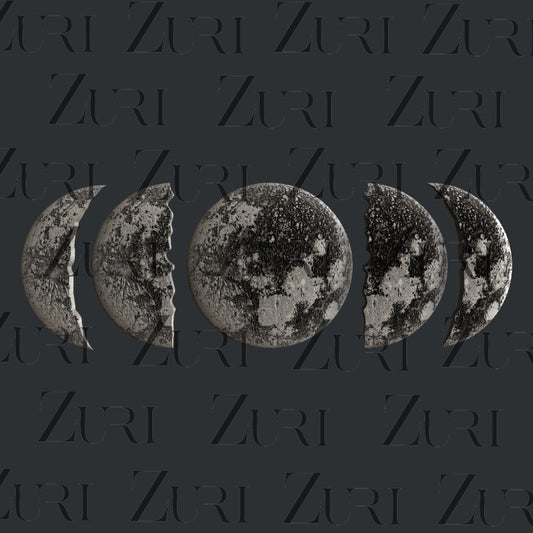 Moon Phases Silicone Mold