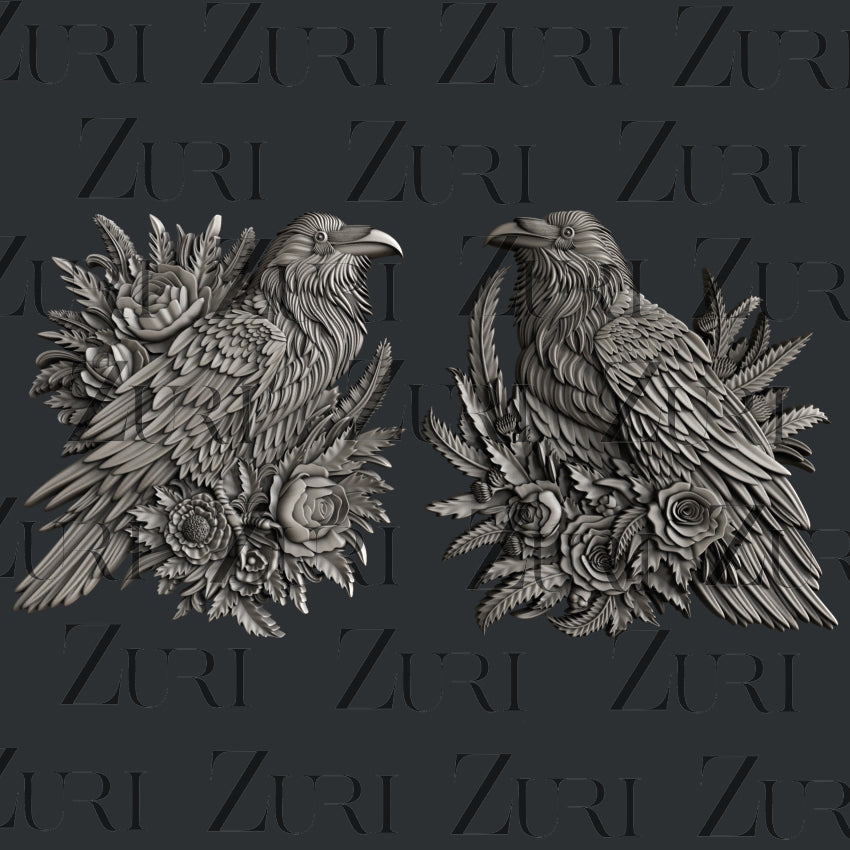 Raven Garden Silicone Mold