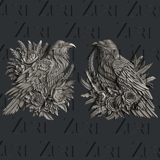 Raven Garden Silicone Mold