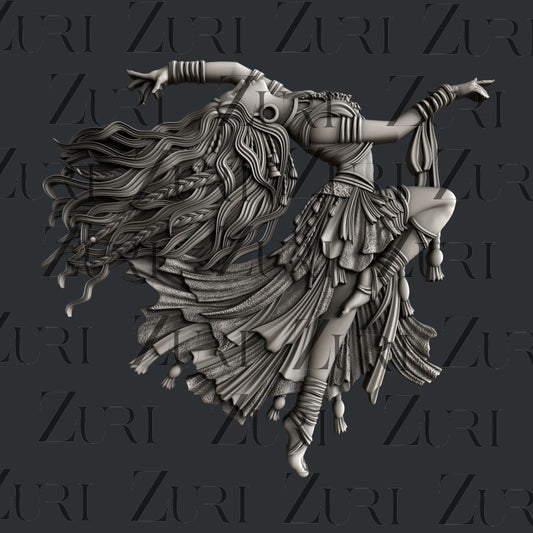 Bohemian Dancer Set 2 silicone mold