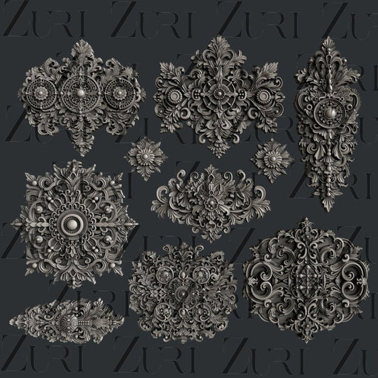 Baroque Accents Set 1 image 0