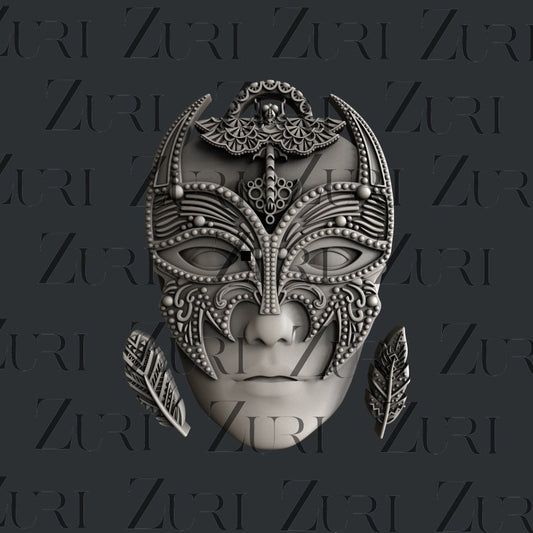 Bohemian Mask Set 3 image 0