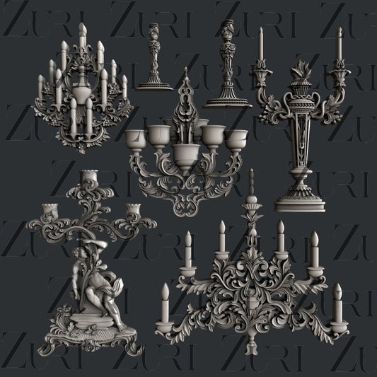 Baroque Candelabras image 0