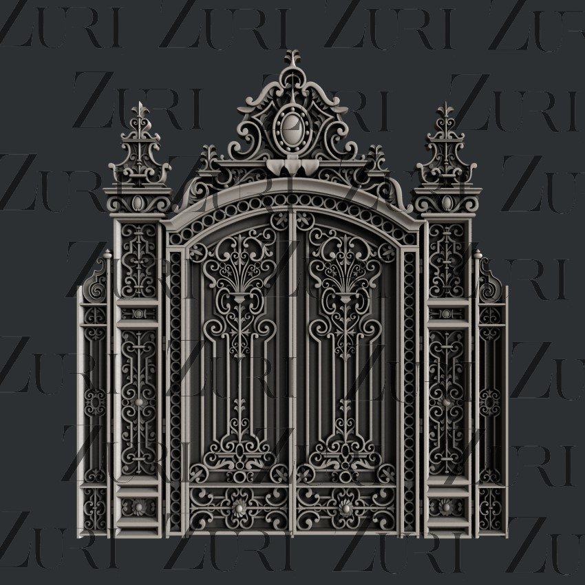 Ornate Gate – Zuri Designs Inc